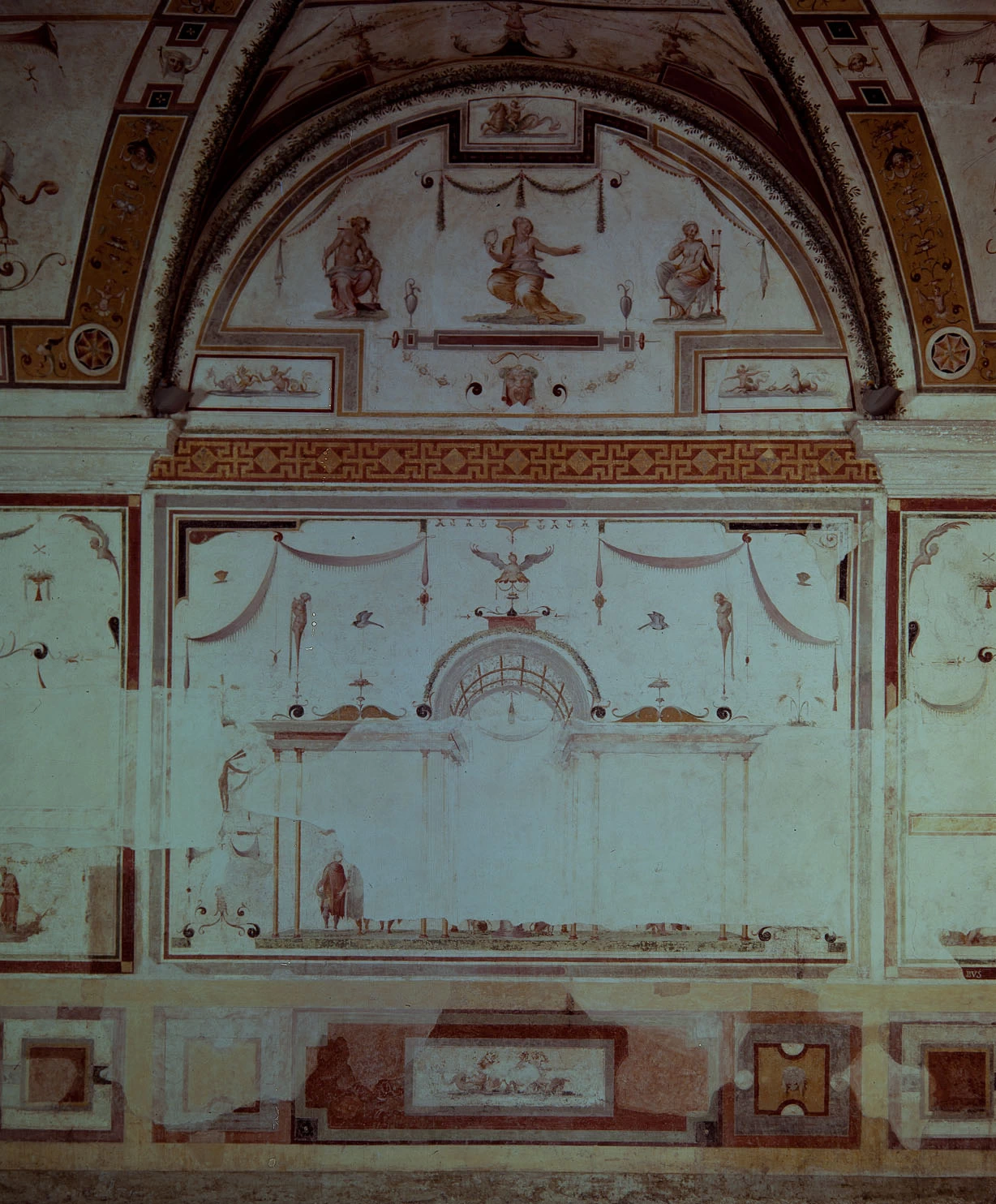 Perin del Vaga - 128, Tempietto con la musa Melpomene o Clio, Castel Sant'Angelo, Roma